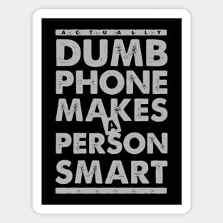 Dumb Phone Makes a Smart Choice Magnet